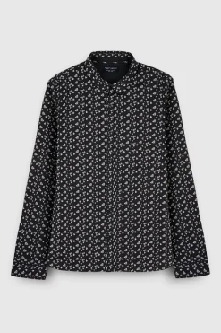 Teddy Smith Chemise manches longues CARTON ML CHARBON/FLORAL Best