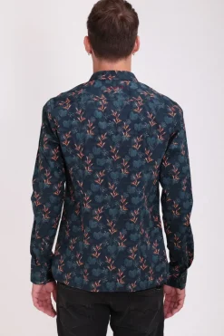 Teddy Smith Chemise manches longues CARTON ML TOTAL NAVY TOTALNAVY Fashion