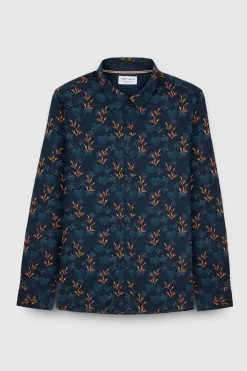 Teddy Smith Chemise manches longues CARTON ML TOTAL NAVY TOTALNAVY Fashion