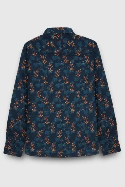 Teddy Smith Chemise manches longues CARTON ML TOTAL NAVY TOTALNAVY Fashion