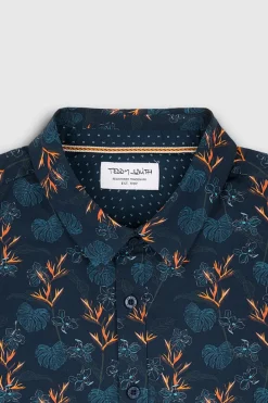 Teddy Smith Chemise manches longues CARTON ML TOTAL NAVY TOTALNAVY Fashion