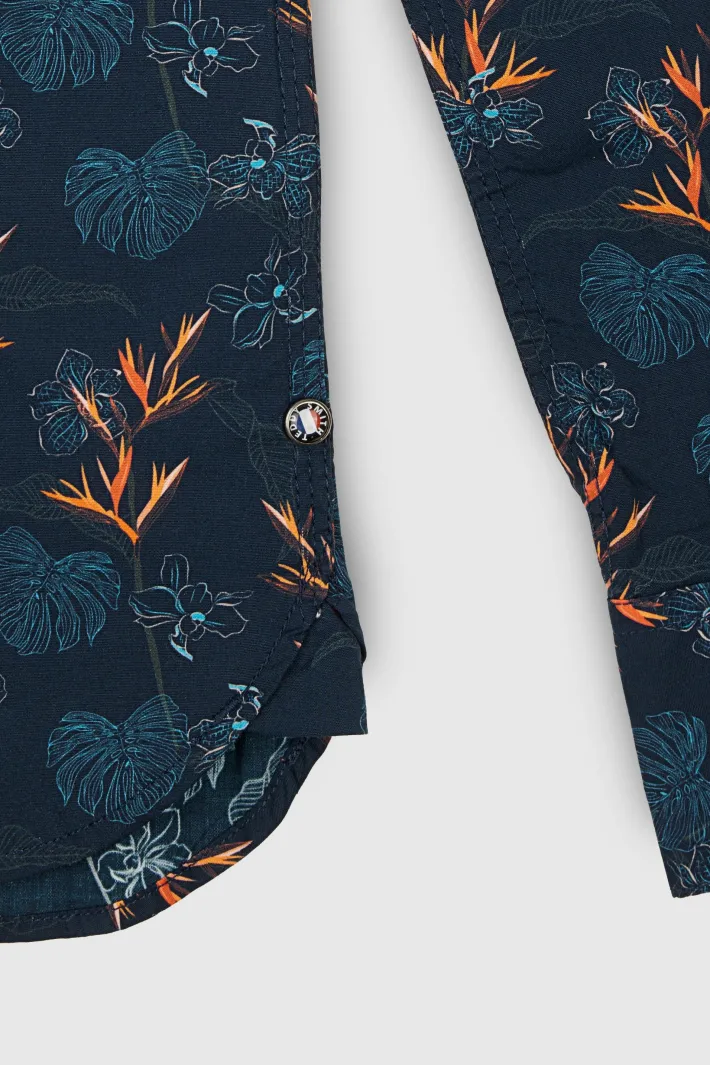 Teddy Smith Chemise manches longues CARTON ML TOTAL NAVY TOTALNAVY Fashion