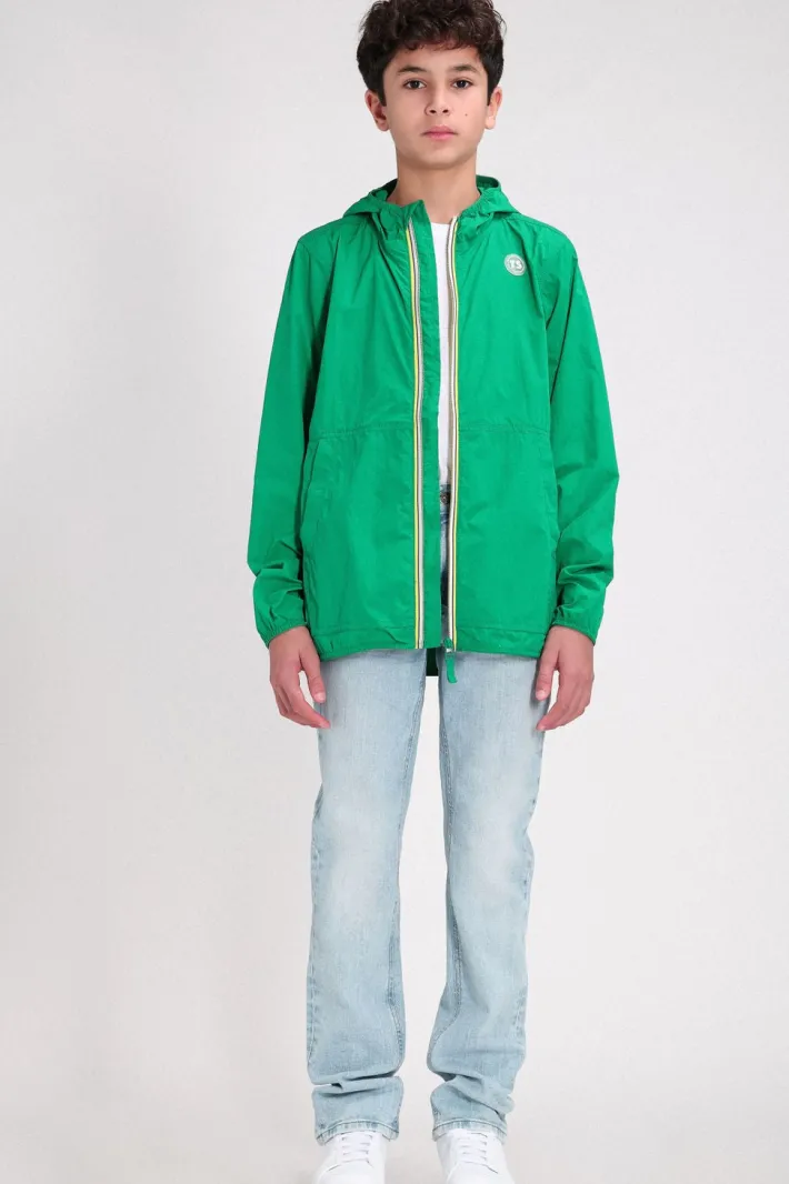 Teddy Smith Coupe-vent déperlant B-HORTEN JR ELECTRIC GREEN ELECTRICGREEN Hot