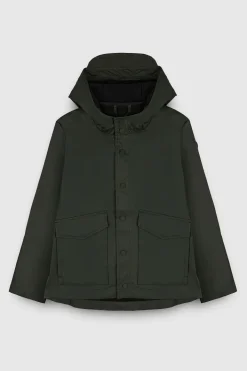 Teddy Smith Coupe-vent imperméable B-FORD JR DEEP KAKI New