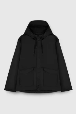 Teddy Smith Coupe-vent imperméable B-FORD CHARBON New