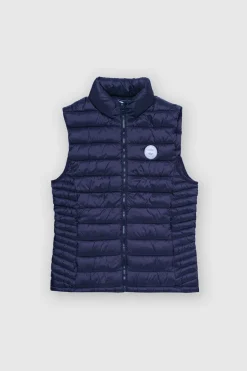 Teddy Smith Doudoune matelassée légère sans manches B-TERRY WOMEN DARK NAVY Cheap