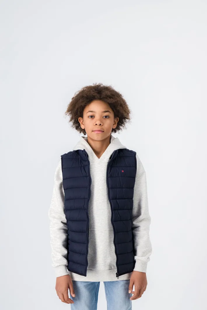 Teddy Smith Doudoune matelassée sans manches B-TERRY JR TOTAL NAVY TOTALNAVY Fashion