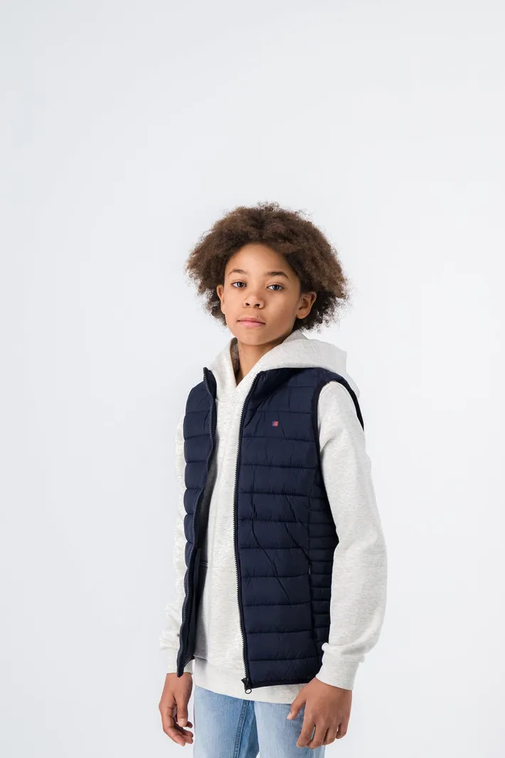 Teddy Smith Doudoune matelassée sans manches B-TERRY JR TOTAL NAVY TOTALNAVY Fashion