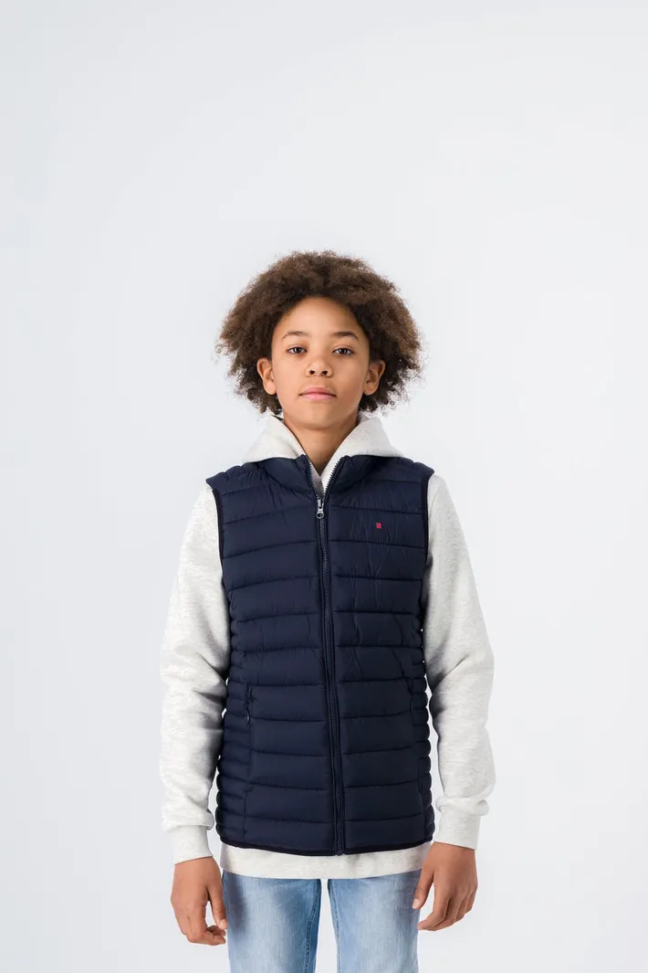 Teddy Smith Doudoune matelassée sans manches B-TERRY JR TOTAL NAVY TOTALNAVY Fashion