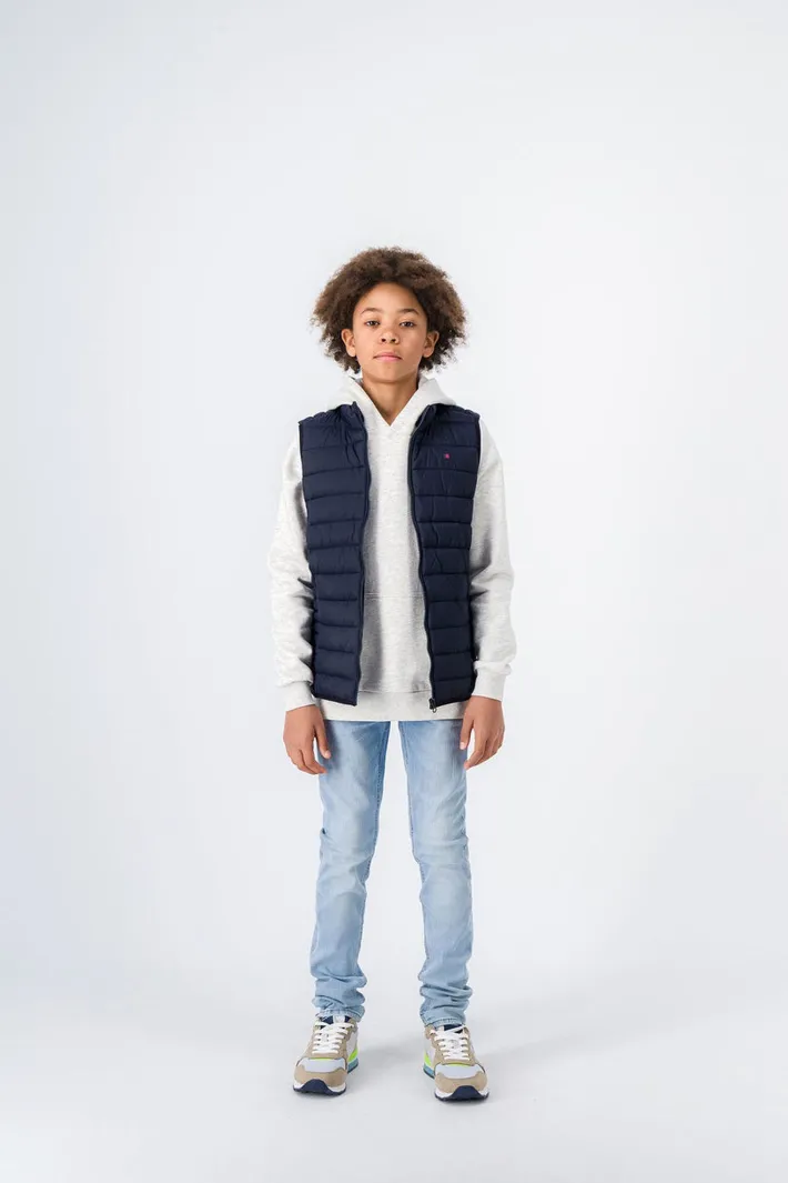 Teddy Smith Doudoune matelassée sans manches B-TERRY JR TOTAL NAVY TOTALNAVY Fashion