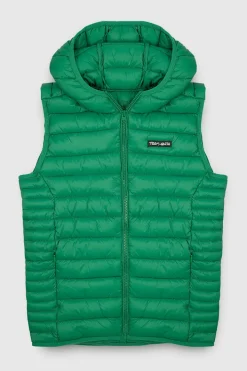 Teddy Smith Doudoune sans manches à capuche B-TERRY HOOD JR GARDEN GREEN GARDENGREEN Sale