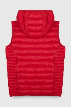 Teddy Smith Doudoune sans manches à capuche B-TERRY HOOD JR JAM RED JAMRED Fashion