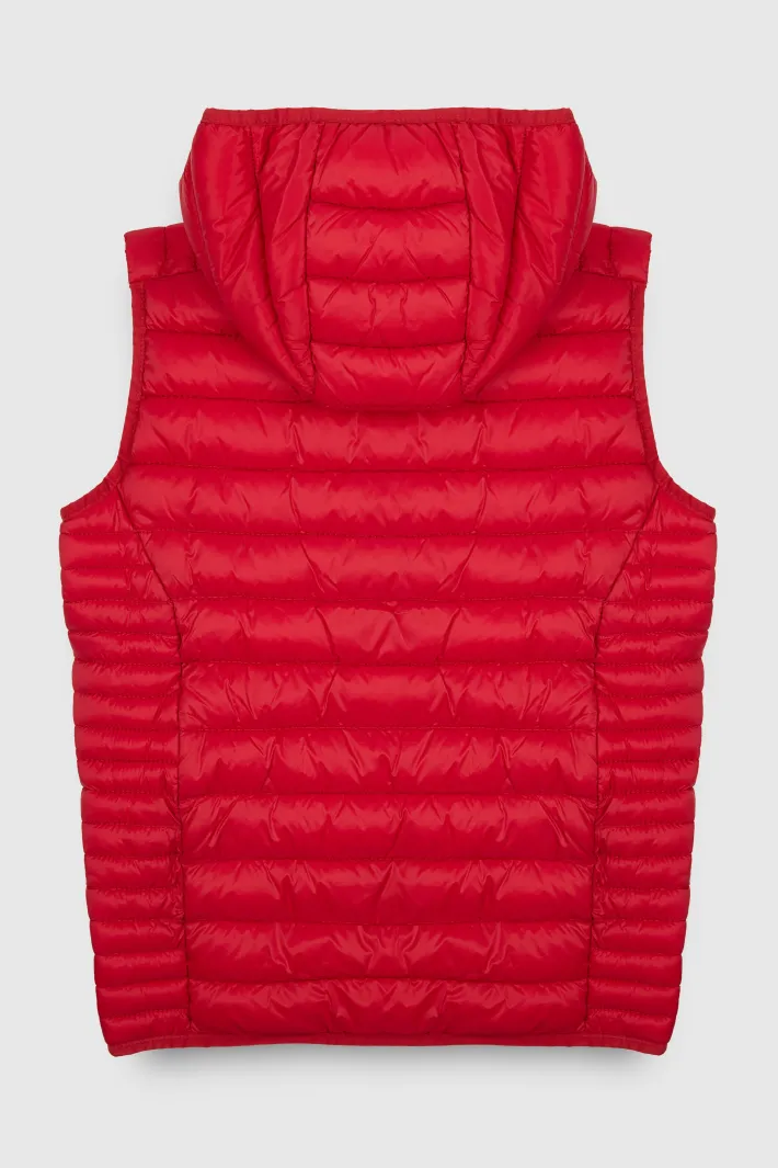 Teddy Smith Doudoune sans manches à capuche B-TERRY HOOD JR JAM RED JAMRED Fashion