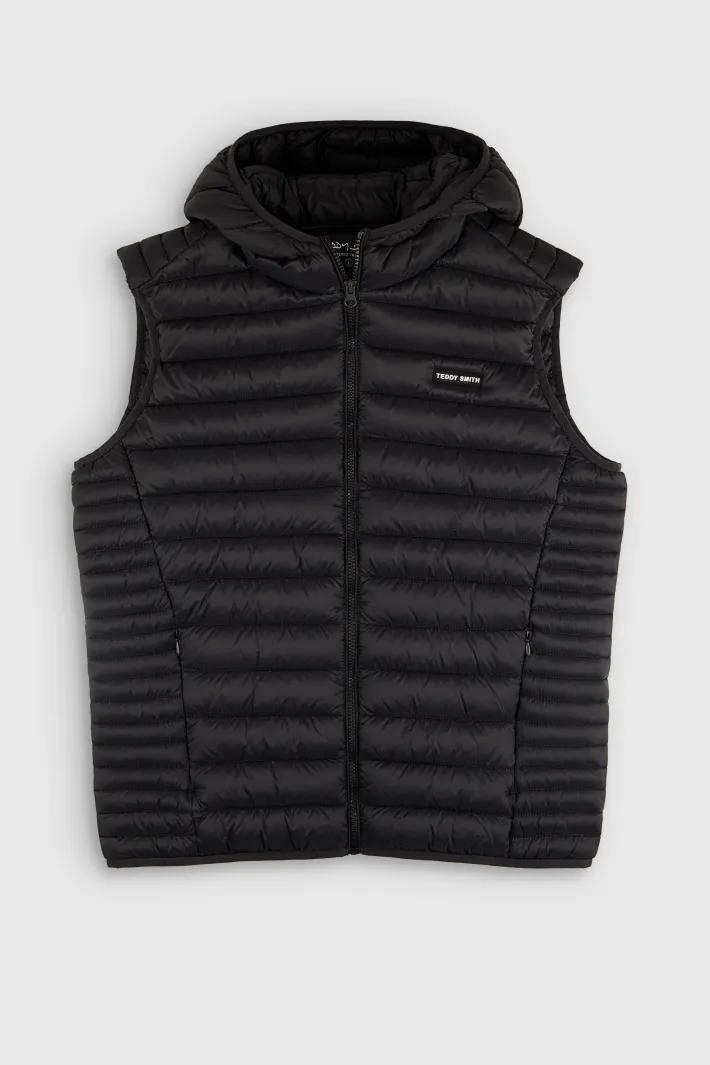 Teddy Smith Doudoune sans manches à capuche B-TERRY HOOD 2 TOTAL NAVY TOTALNAVY Hot