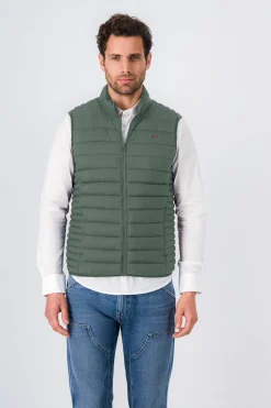 Teddy Smith Doudoune sans manches à col montant B-TERRY VINTAGE KAKI VINTAGEKAKI Cheap