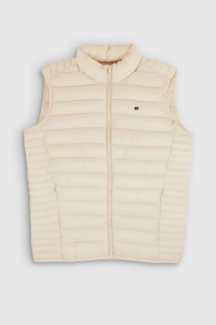 Teddy Smith Doudoune sans manches à col montant B-TERRY NATUREL Shop
