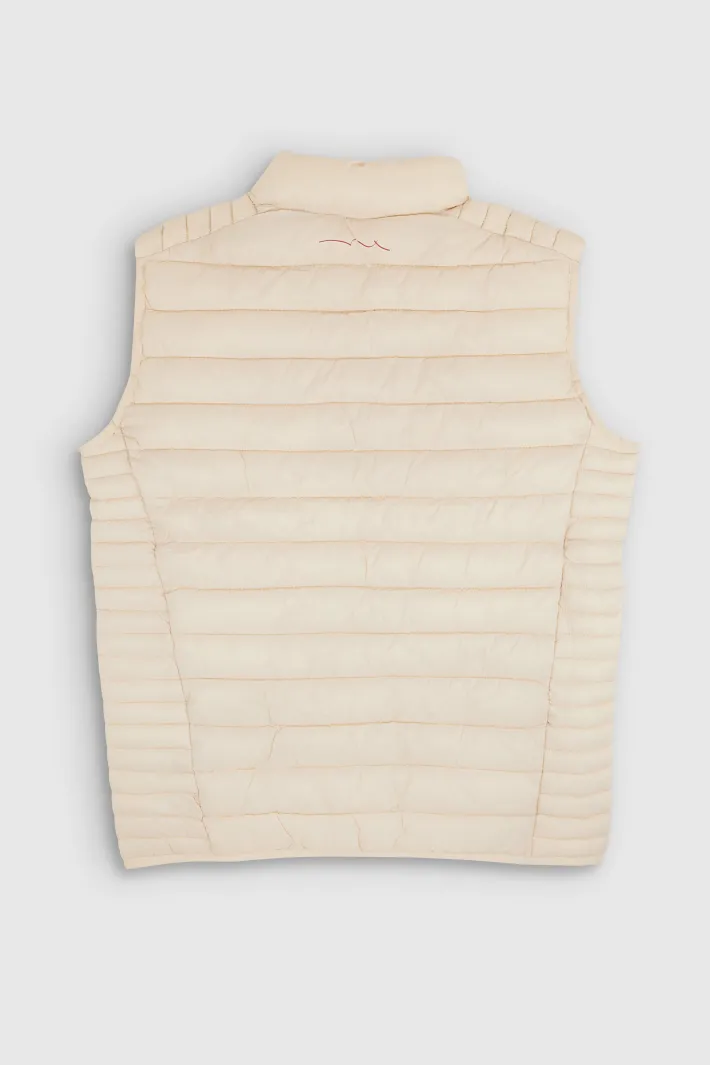 Teddy Smith Doudoune sans manches à col montant B-TERRY NATUREL Shop