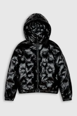 Teddy Smith Doudoune simili cuir LOUISA JR NOIR Cheap