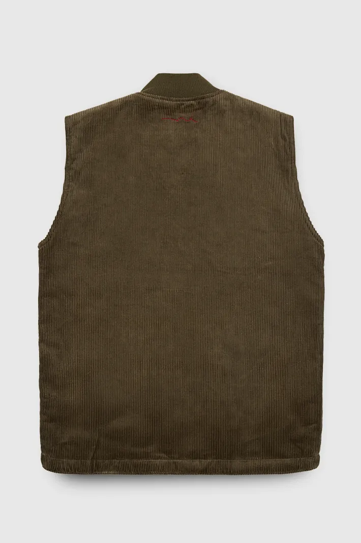 Teddy Smith Gilet G-AMERY ZIP MILITARY KAKI MILITARYKAKI Cheap