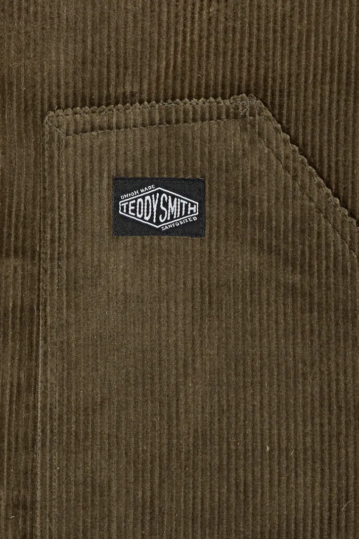 Teddy Smith Gilet G-AMERY ZIP MILITARY KAKI MILITARYKAKI Cheap