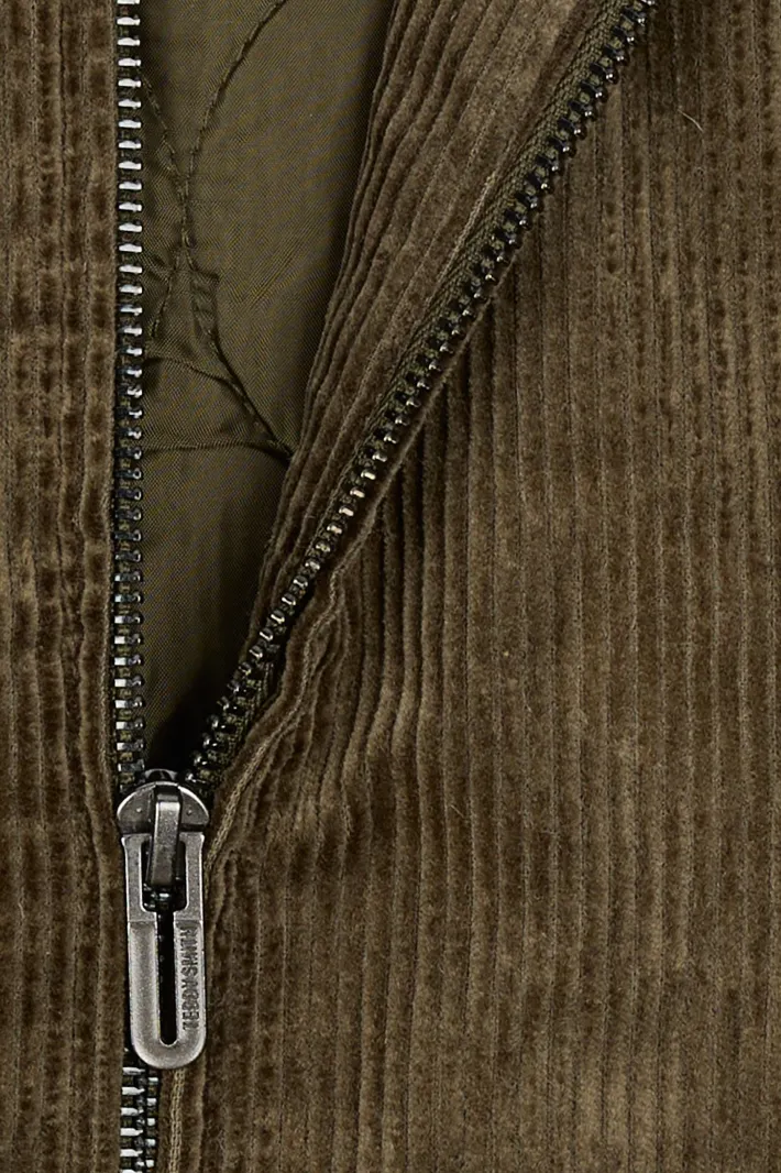 Teddy Smith Gilet G-AMERY ZIP MILITARY KAKI MILITARYKAKI Cheap