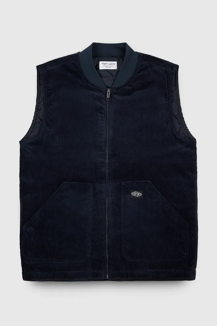 Teddy Smith Gilet G-AMERY ZIP TOTAL NAVY TOTALNAVY Best