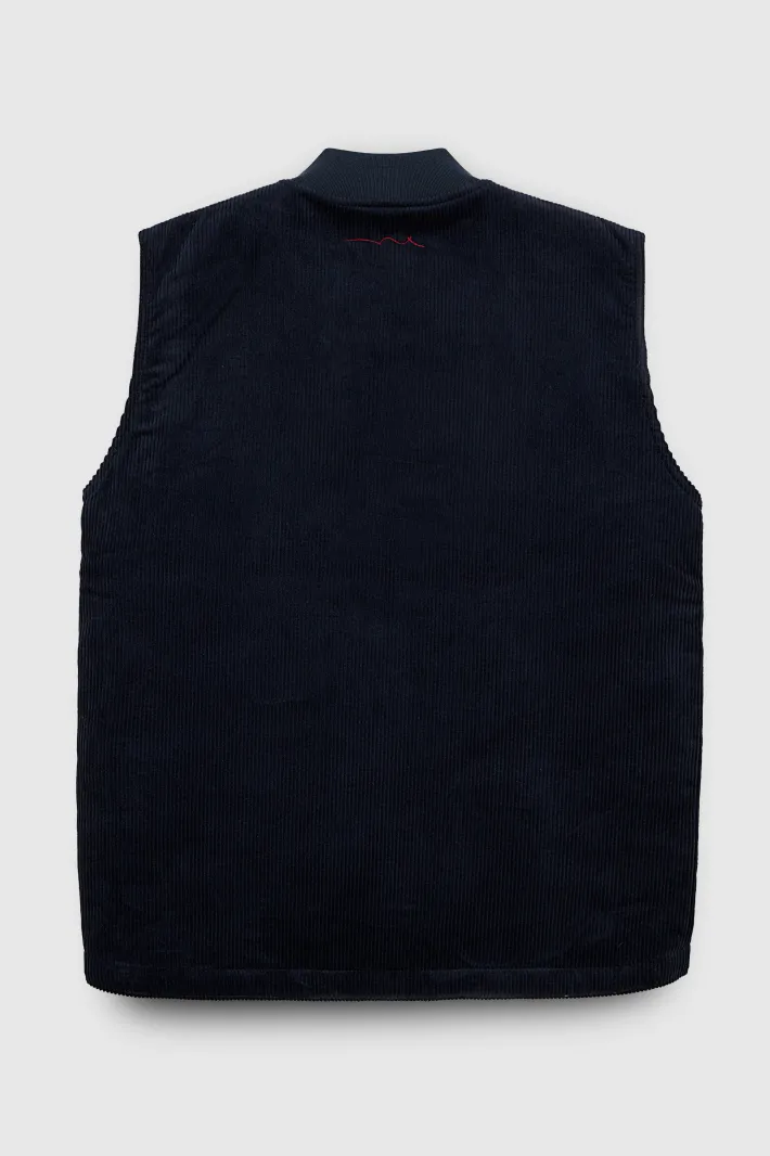 Teddy Smith Gilet G-AMERY ZIP TOTAL NAVY TOTALNAVY Best
