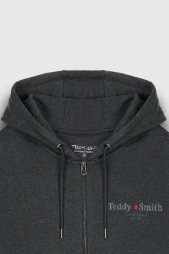 Teddy Smith Gilet GICLASS JIM HZ MELANGE BLACK MELANGEBLACK Store