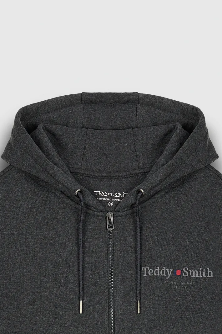 Teddy Smith Gilet GICLASS JIM HZ MELANGE BLACK MELANGEBLACK Store