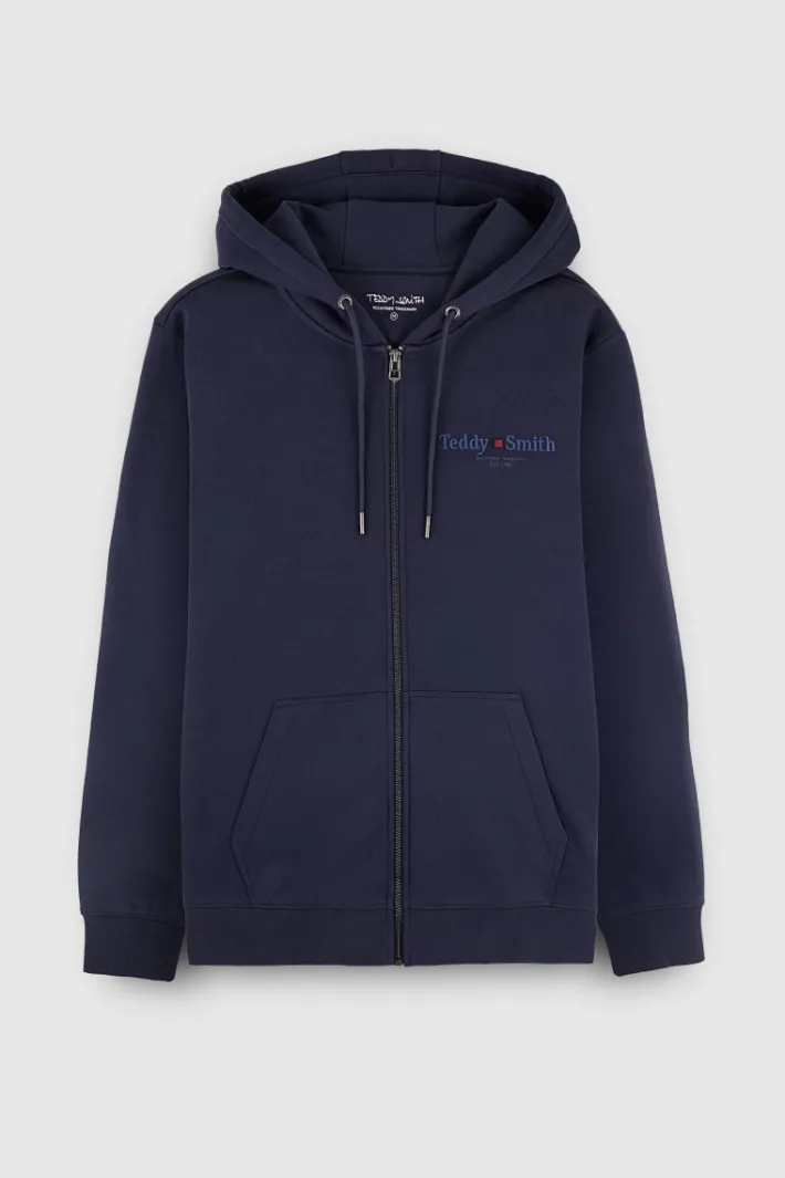 Teddy Smith Gilet GICLASS JIM HZ TOTAL NAVY TOTALNAVY Cheap