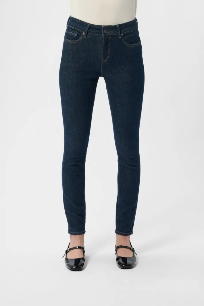 Teddy Smith Jean coupe 5 poches P-PEPPER SLIM DARK BLUE DARKBLUE New