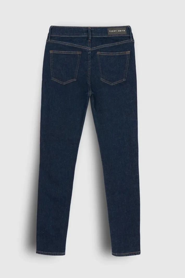 Teddy Smith Jean coupe 5 poches P-PEPPER SLIM DARK BLUE DARKBLUE New