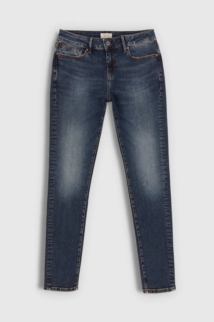 Teddy Smith Jean coupe 5 poches P-PEPPER SLIM DYE Best Sale