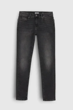 Teddy Smith Jean coupe 5 poches P-PEPPER SLIM BLACK USED BLACKUSED Outlet
