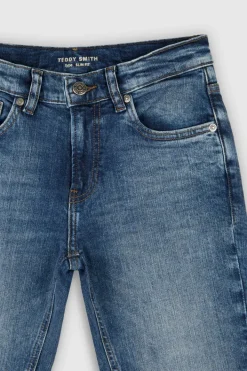 Teddy Smith Jean coupe 5 poches SLIM BOY JR INDIGO NEW INDIGONEW Online