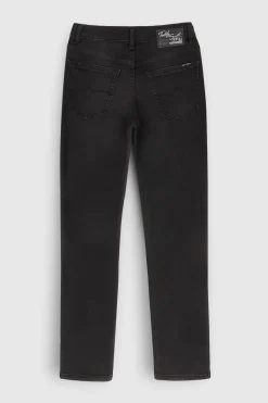 Teddy Smith Jean coupe 5 poches SLIM BOY JR BLACK USED BLACKUSED Hot