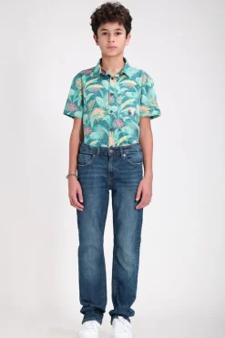 Teddy Smith Jean coupe 5 poches SLIM BOY JR VINTAGE/INDIGO Best Sale