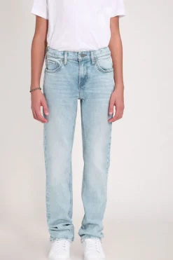Teddy Smith Jean coupe 5 poches SLIM BOY JR BLEACHED Shop