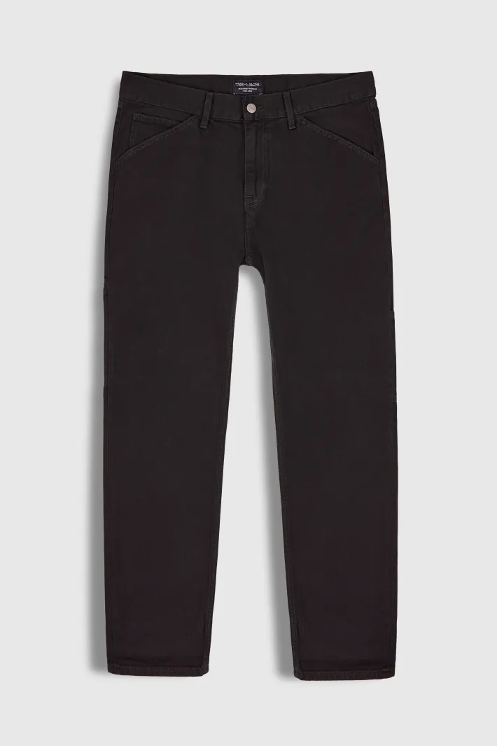 Teddy Smith Jean coupe droite CARPENTER NOIR Fashion