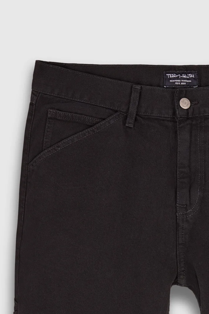 Teddy Smith Jean coupe droite CARPENTER NOIR Fashion