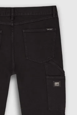 Teddy Smith Jean coupe droite CARPENTER NOIR Fashion