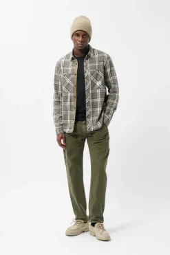 Teddy Smith Jean coupe droite CARPENTER TURBULENCE KAKI TURBULENCEKAKI Best