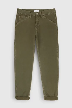 Teddy Smith Jean coupe droite CARPENTER TURBULENCE KAKI TURBULENCEKAKI Best