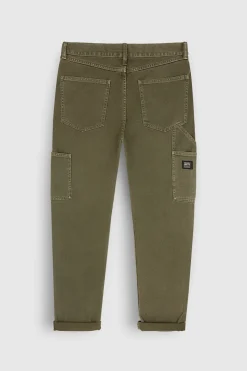 Teddy Smith Jean coupe droite CARPENTER TURBULENCE KAKI TURBULENCEKAKI Best