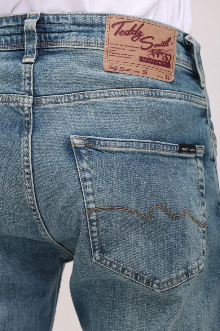 Teddy Smith Jean coupe droite REG Longueur 34 VINTAGE/INDIGO Shop