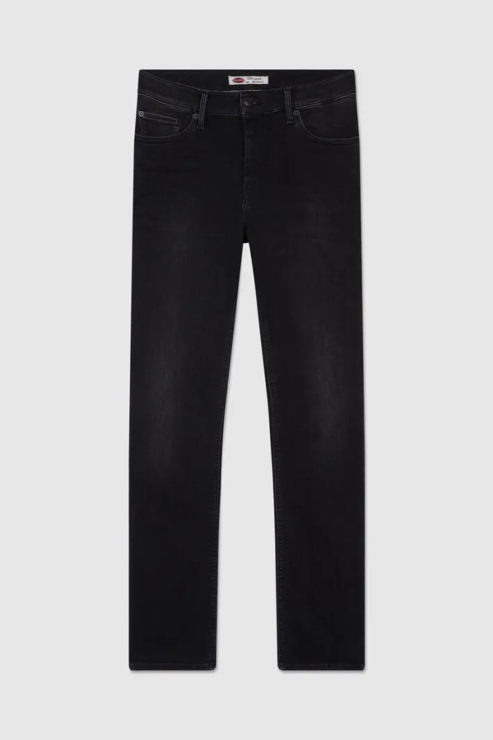 Teddy Smith Jean coupe droite ROCK DUAL MOVE longueur 32 BLACK USED Sale