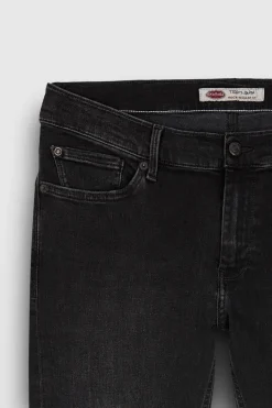 Teddy Smith Jean coupe droite ROCK DUAL MOVE longueur 34 BLACK USED BLACKUSED Best