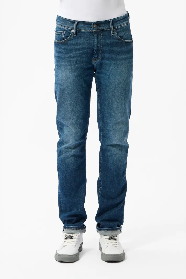 Teddy Smith Jean coupe droite ROCK DUAL MOVE longueur 34 OLD/ENCRE Best
