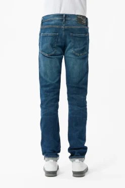 Teddy Smith Jean coupe droite ROCK DUAL MOVE longueur 34 OLD/ENCRE Best