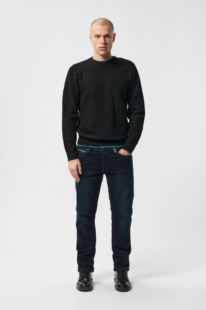 Teddy Smith Jean coupe droite ROPE REG longueur 32 OLD/ENCRE Shop